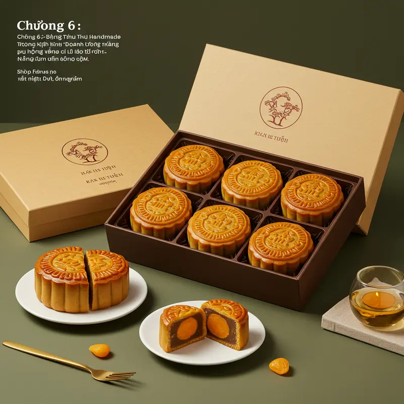 Bánh Trung Thu handmade: Nét đẹp nguyên bản hồi sinh.