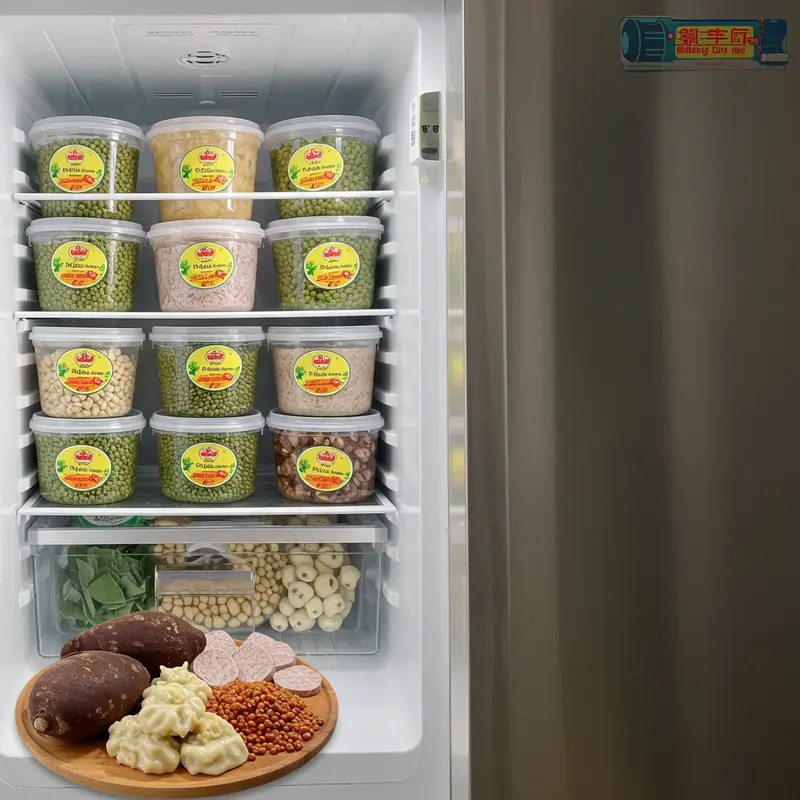 Nguyên liệu tươi ngon chuẩn bị cho nhân bánh Trung Thu truyền thống.