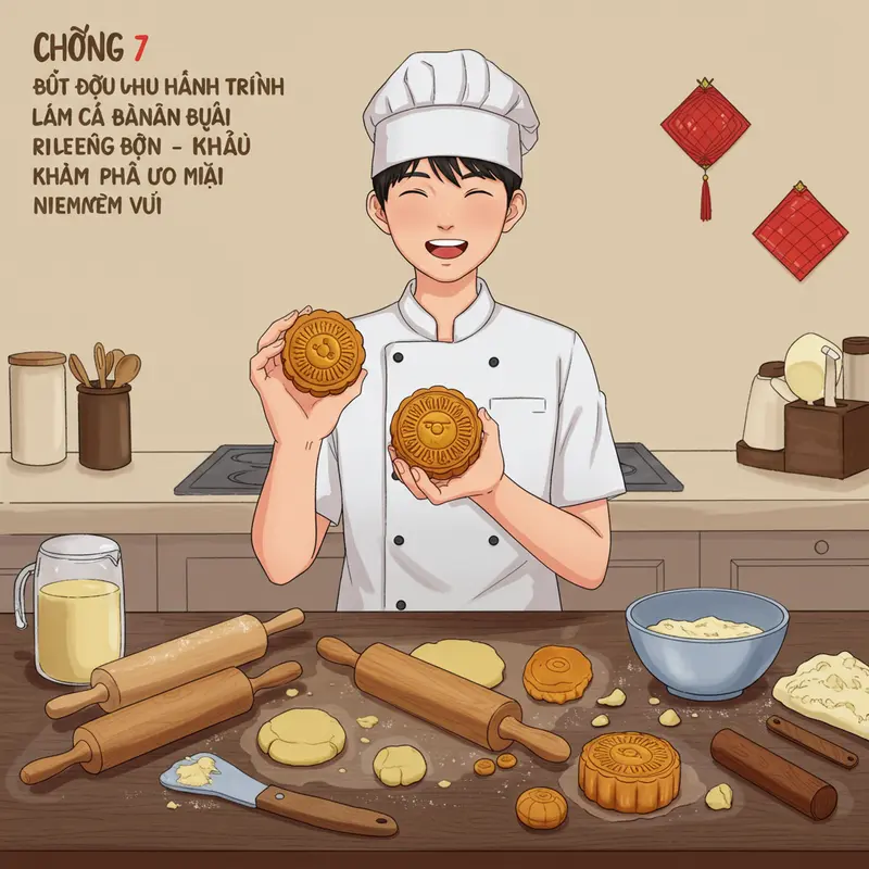 Bánh Trung Thu handmade: Nét đẹp nguyên bản hồi sinh.