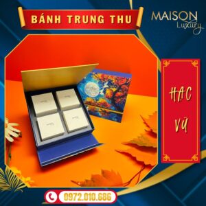Hộp Bánh Trung Thu Maison Hạc Vũ - Bánh Trung Thu Doanh Nghiệp