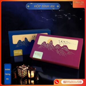 Hộp bánh trung thu Maison Luxury - Bình An - Quà tri ân nhân viên