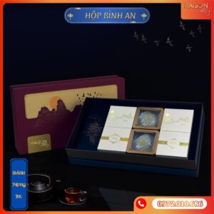 Hộp bánh trung thu Maison Luxury - Bình An - Quà tri ân nhân viên