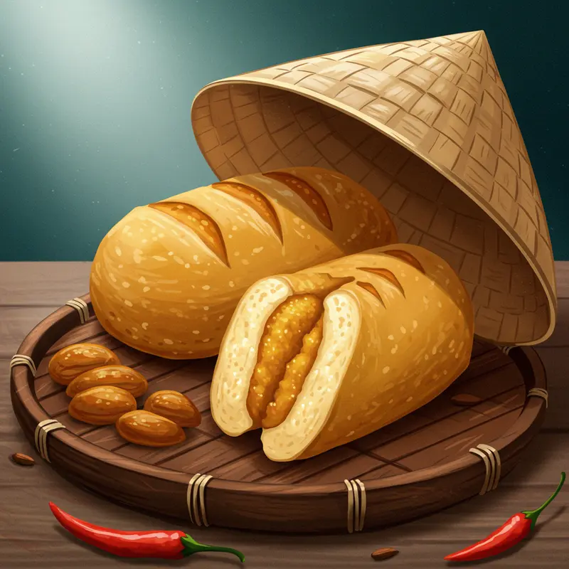Nguyên liệu cơ bản để làm bánh dẻo truyền thống được chuẩn bị đầy đủ trên bàn.