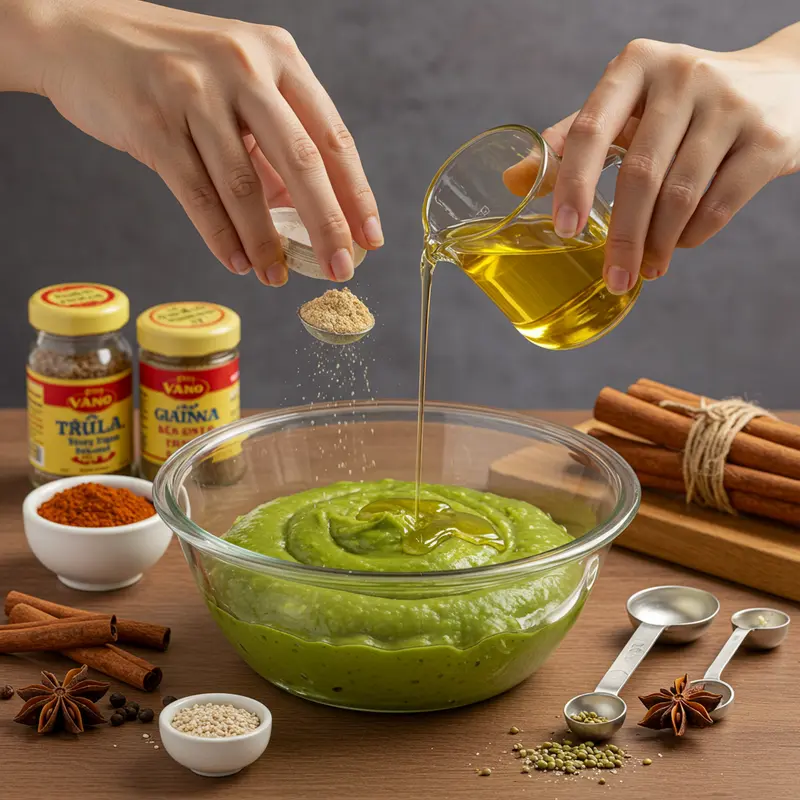 Nguyên liệu tươi ngon chuẩn bị cho nhân bánh Trung Thu truyền thống.