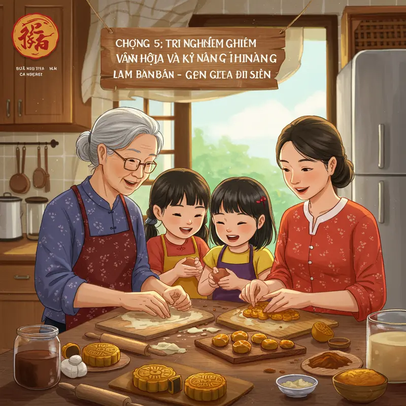 Bánh Trung Thu handmade: Nét đẹp nguyên bản hồi sinh.