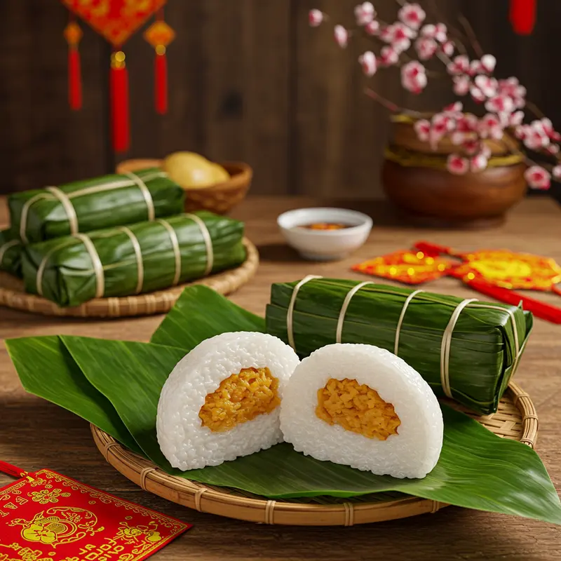 Giò lụa, chả quế, giò bò – những món đặc trưng không thể thiếu trên mâm cỗ Tết miền Bắc.