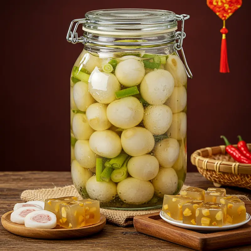 Giò lụa, chả quế, giò bò – những món đặc trưng không thể thiếu trên mâm cỗ Tết miền Bắc.