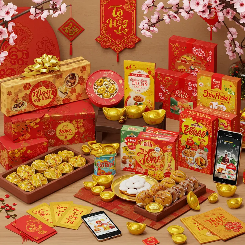 Gia đình Việt cùng thảo luận, lên kế hoạch mua sắm Tết kỹ lưỡng.