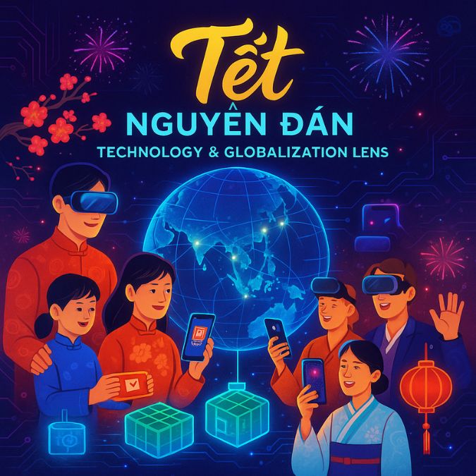 Tết Nguyên Đán dưới lăng kính công nghệ và toàn cầu hoá