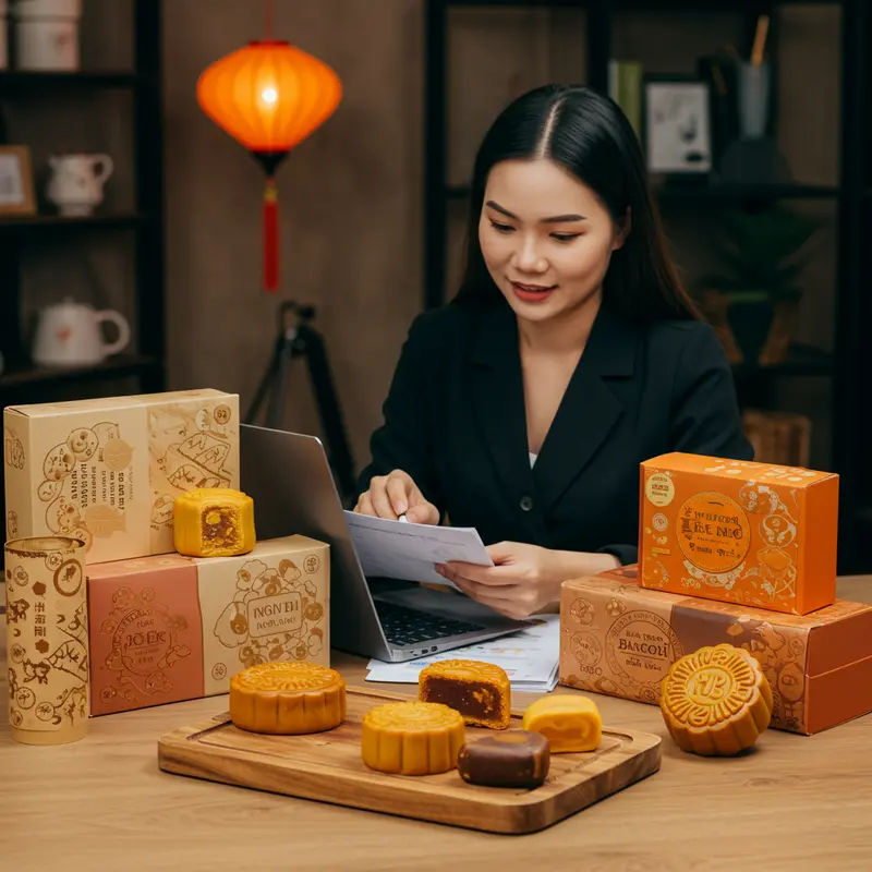 Doanh nghiệp lựa chọn bánh Trung Thu để làm quà tặng tri ân.