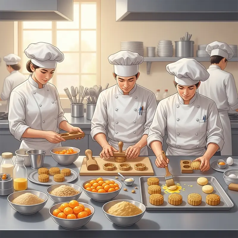Nguyên liệu quý hiếm tinh tuyển tạo nên hương vị tinh hoa của bánh Trung Thu cao cấp.