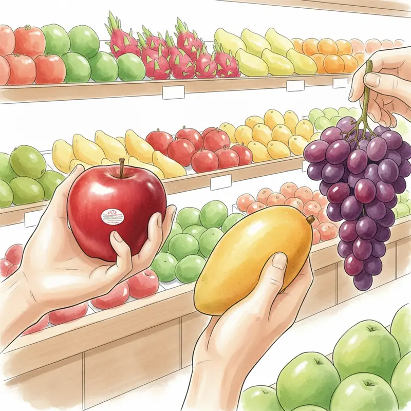 Giỏ quà Tết trái cây nhập khẩu đa dạng, sang trọng trong ngày đầu năm.