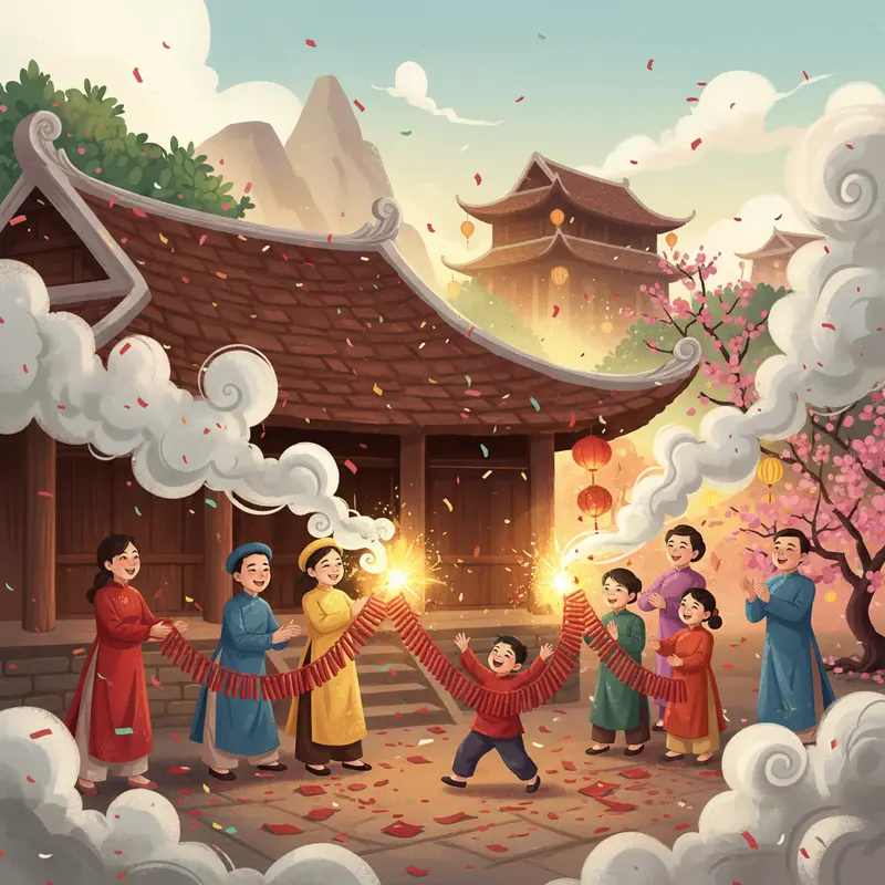 Bàn thờ Thần Tài truyền thống mang đậm nét văn hóa Việt.