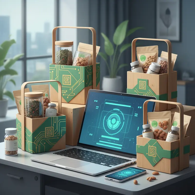 Giỏ quà Tết truyền thống với nhiều loại quà đặc trưng, biểu tượng của sự đoàn viên.