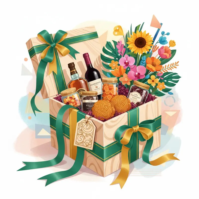 Hộp quà rượu ngoại sang trọng cho dịp Tết.