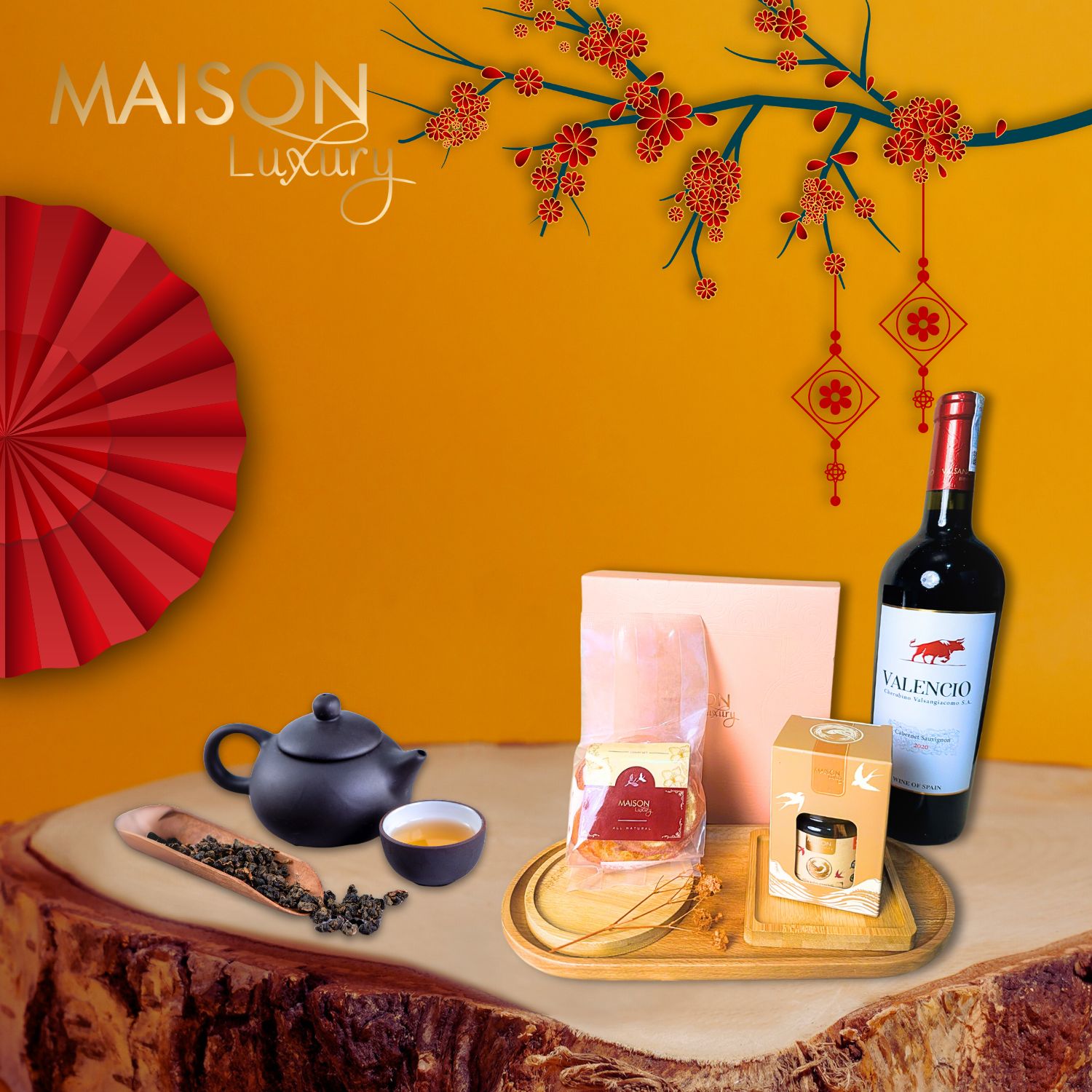 cam sấy dẻo - quà tết maison luxury