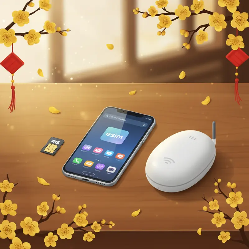 Du khách xác định nhu cầu sử dụng internet du lịch dịp Tết tại Hàn Quốc.