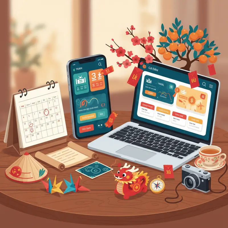 Không khí du lịch nhộn nhịp dịp Tết Nguyên Đán trên khắp Việt Nam.