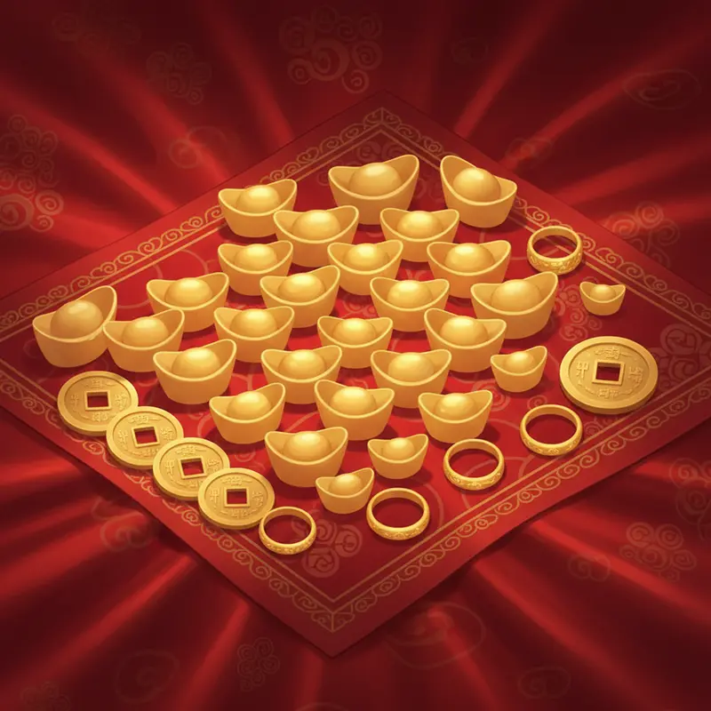 Bàn thờ Thần Tài truyền thống mang đậm nét văn hóa Việt.
