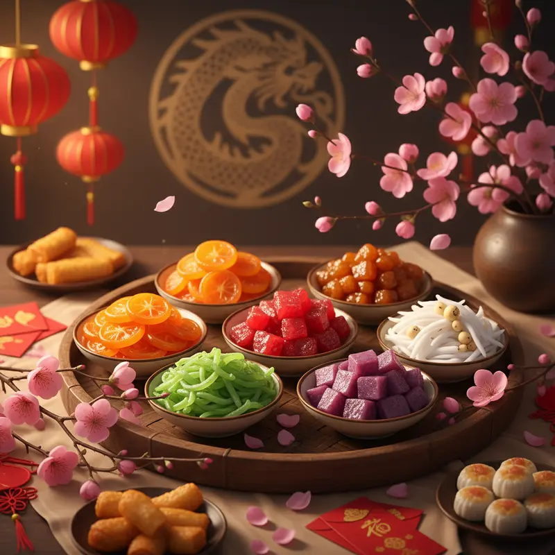 Bữa cơm Tết sum họp bên mâm cỗ truyền thống.