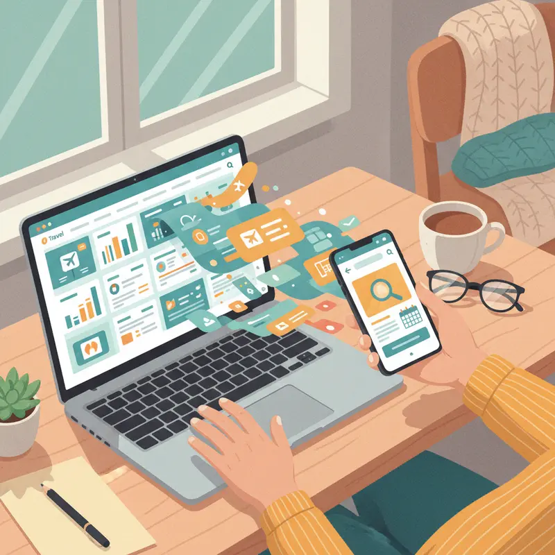 Gia đình Việt bàn bạc kế hoạch du lịch đầu năm mới.