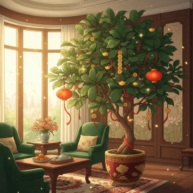 So sánh cây Bàng Singapore hiện đại và cây Bàng ta truyền thống.