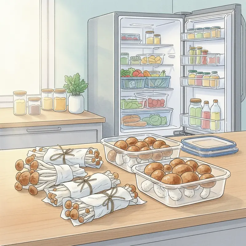 Nấm mối tươi đặc trưng, đặc sản thiên nhiên của Việt Nam.