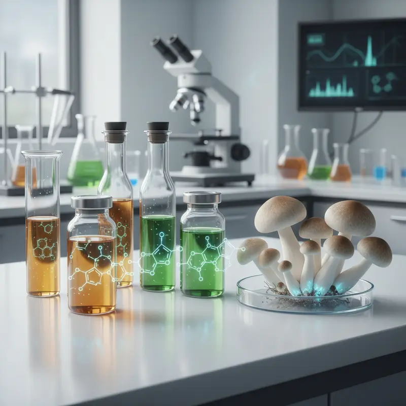 Nấm mối tự nhiên mọc thành cụm trên nền đất ẩm dưới tán rừng.