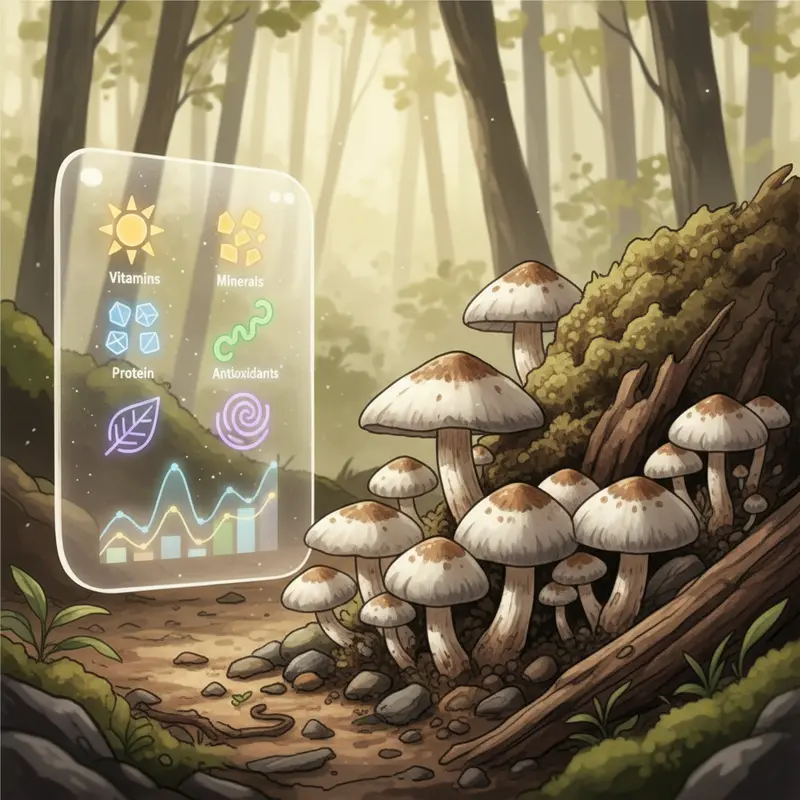 Nấm mối mọc tự nhiên trên nền đất rừng có mối sinh sống.