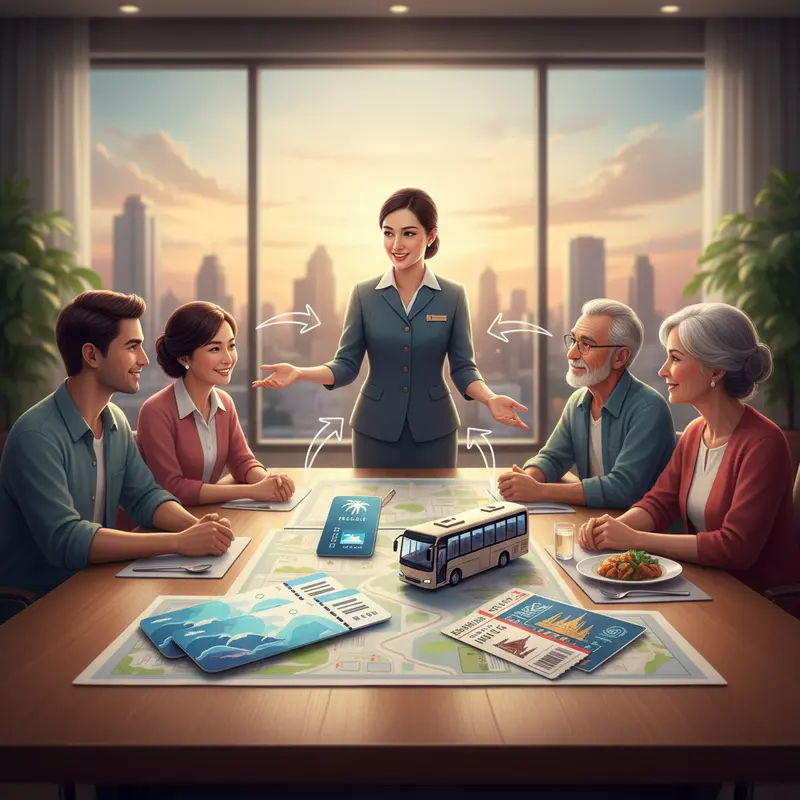 Gia đình hào hứng chuẩn bị cho chuyến du lịch Thái Lan dịp Tết.