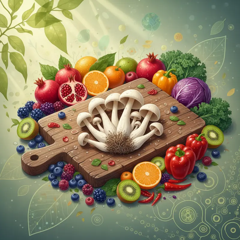 Nấm mối mọc tự nhiên trên nền đất rừng giàu dinh dưỡng.