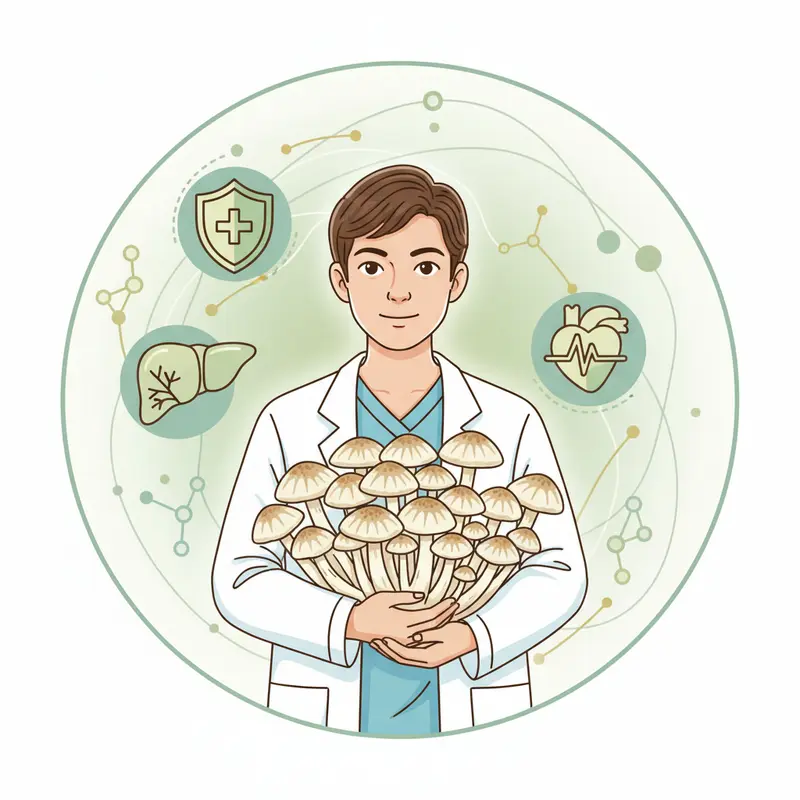 Nấm mối tự nhiên mọc thành cụm trên nền đất ẩm dưới tán rừng.