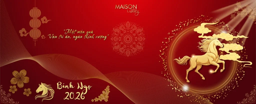 Bộ sưu tập quà tết Maison Luxury 2026