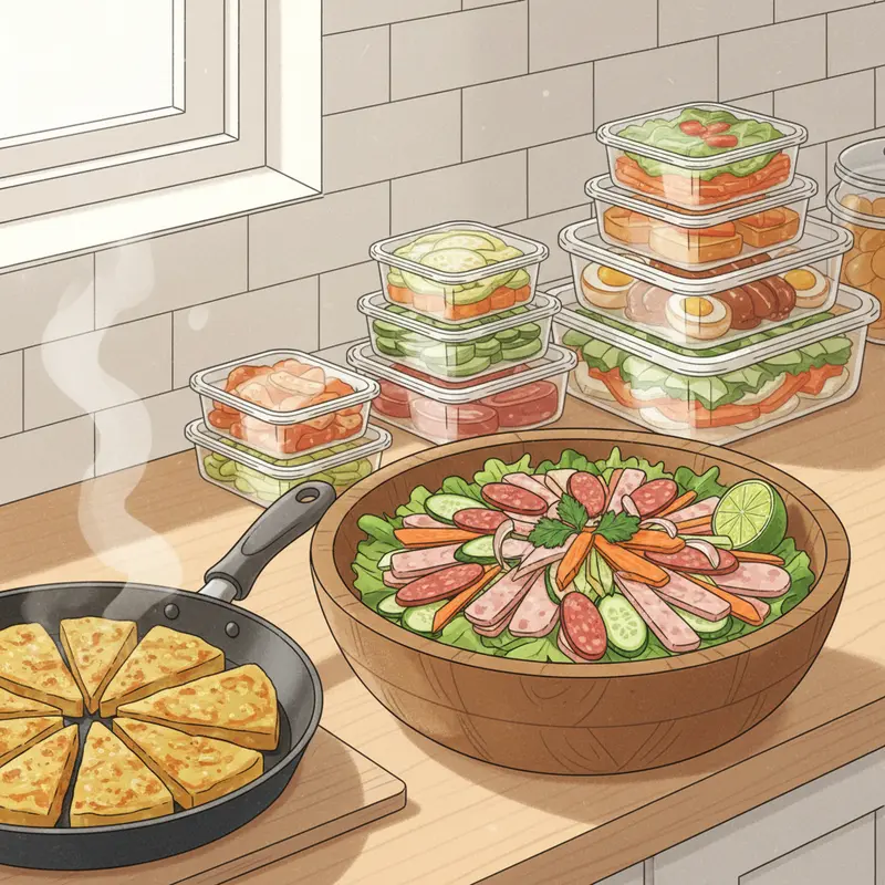 Mâm cơm Tết truyền thống gắn kết gia đình.