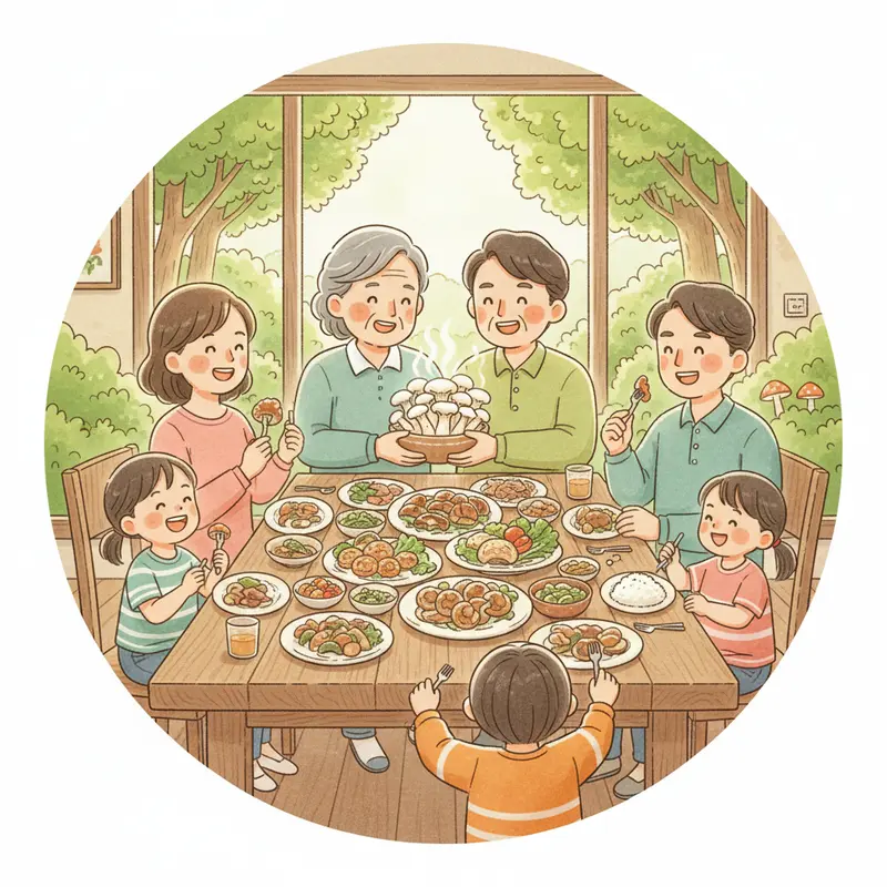 Nấm mối mọc tự nhiên trên nền đất rừng giàu dinh dưỡng.