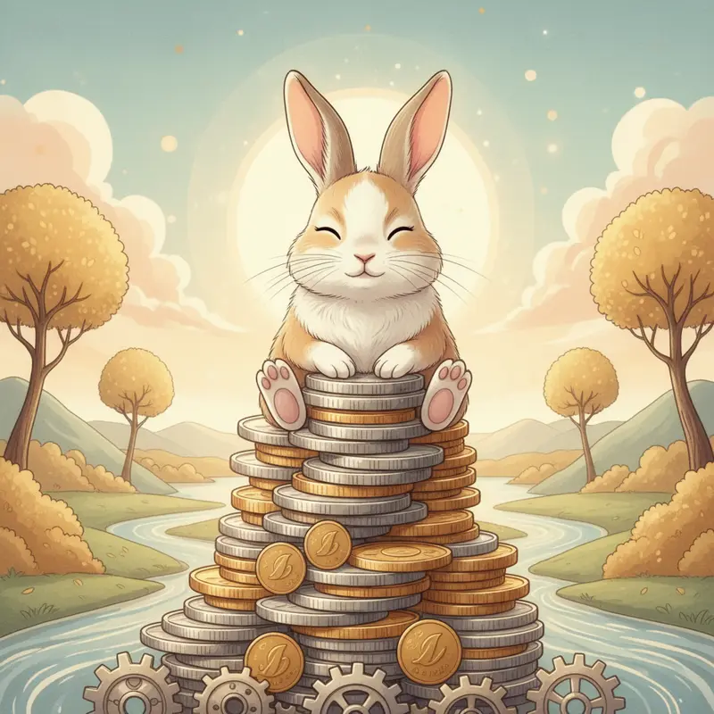 Hình ảnh 12 con giáp hòa hợp biểu trưng cho sự luân chuyển vận mệnh.