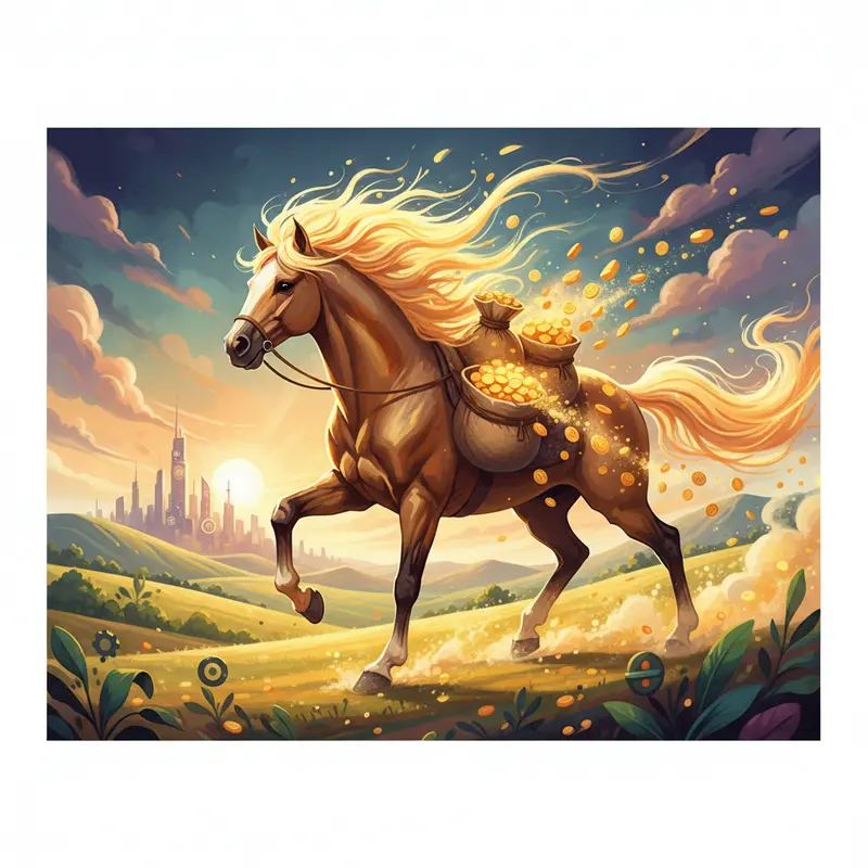 Hình ảnh 12 con giáp hòa hợp biểu trưng cho sự luân chuyển vận mệnh.