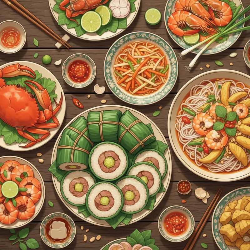 Sự đối lập giữa cái lạnh miền Bắc và nắng ấm miền Trung dịp Tết.