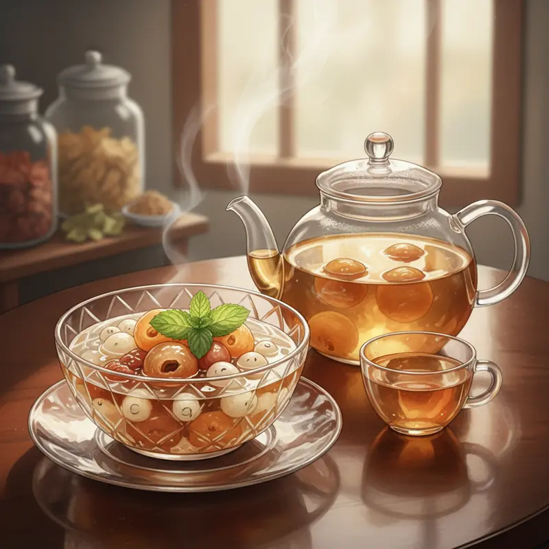 Long nhãn nhục sấy khô với màu vàng nâu đặc trưng.