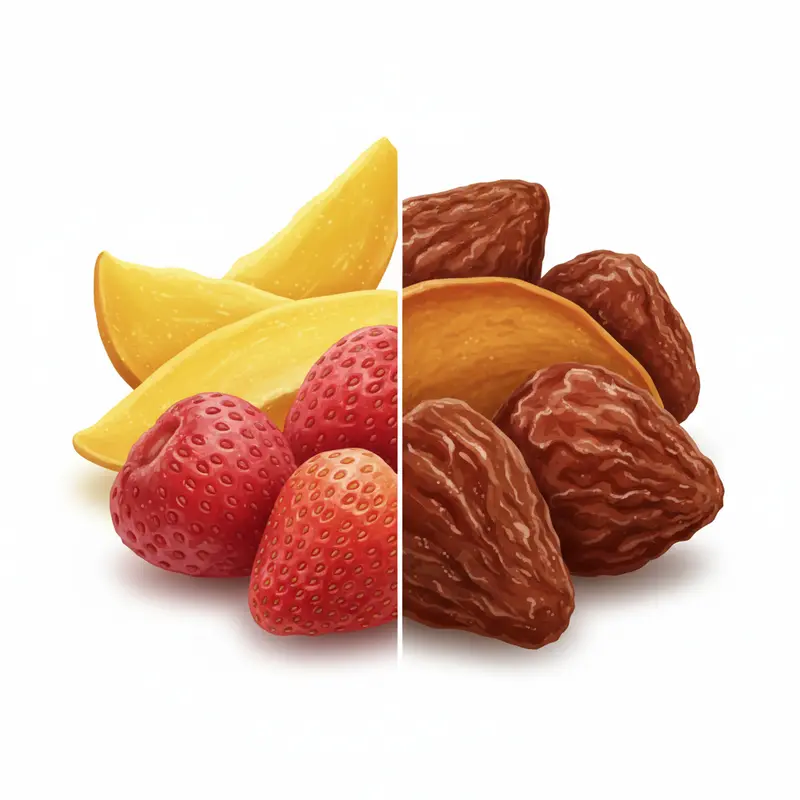 Sự khác biệt về cấu tạo kỹ thuật giữa công nghệ sấy lạnh và sấy nhiệt.