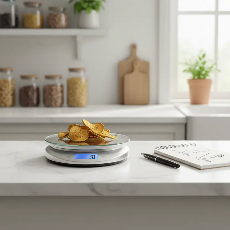 Sự chênh lệch về thể tích giữa trái cây tươi và sấy khô cùng trọng lượng.