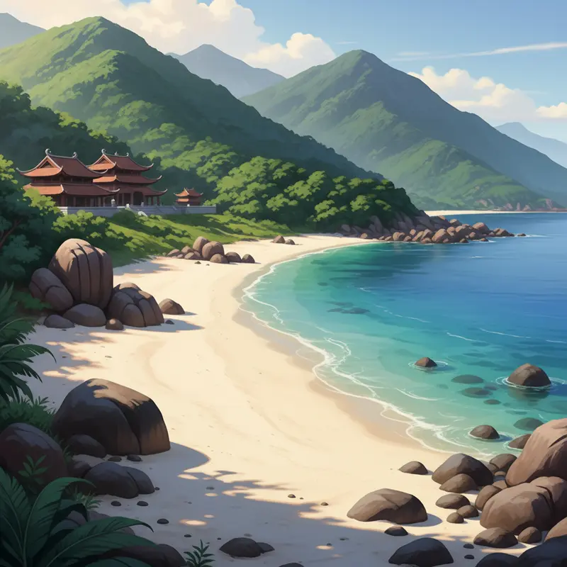 Sự đối lập về thời tiết giữa nắng ấm phương Nam và sương mờ phương Bắc dịp Tết.