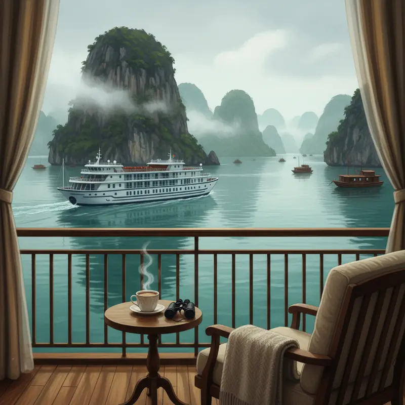 Sự đối lập về thời tiết giữa nắng ấm phương Nam và sương mờ phương Bắc dịp Tết.