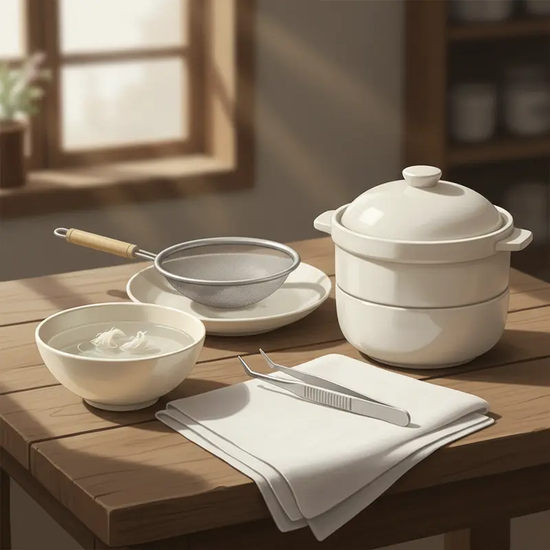 Ba loại yến sào phổ biến: Yến thô, Yến tinh chế và Yến tươi.