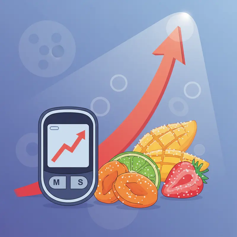 Các loại hoa quả sấy dẻo phổ biến với lớp đường phủ hấp dẫn.