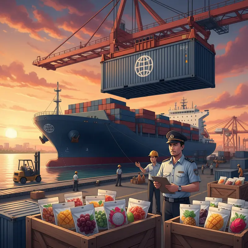 Hoa quả sấy Việt Nam vươn tầm thế giới nhờ tuân thủ tiêu chuẩn chất lượng.