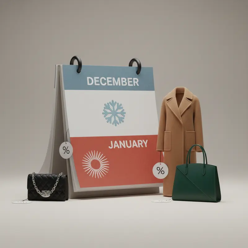 Chu kỳ giảm giá thời trang thường niên.