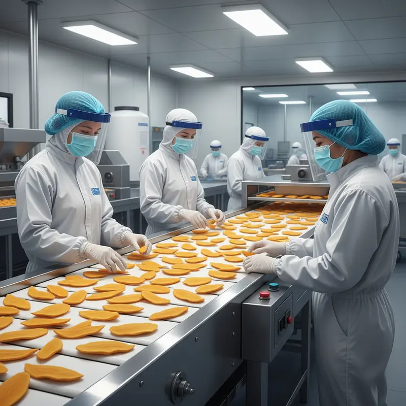 Hoa quả sấy Việt Nam vươn tầm thế giới nhờ tuân thủ tiêu chuẩn chất lượng.