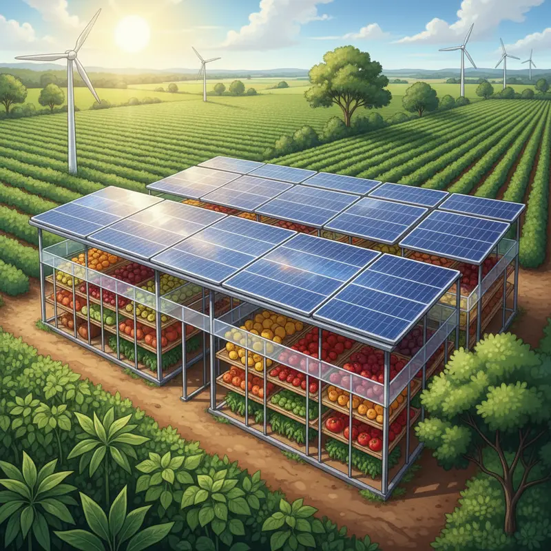 Mô phỏng quy trình thu nhiệt và đối lưu khí nóng trong máy sấy năng lượng mặt trời.