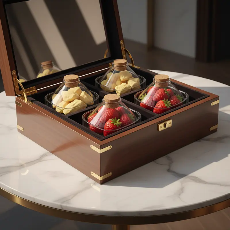 Thị trường hoa quả sấy 2025 đa dạng chủng loại và mức giá.